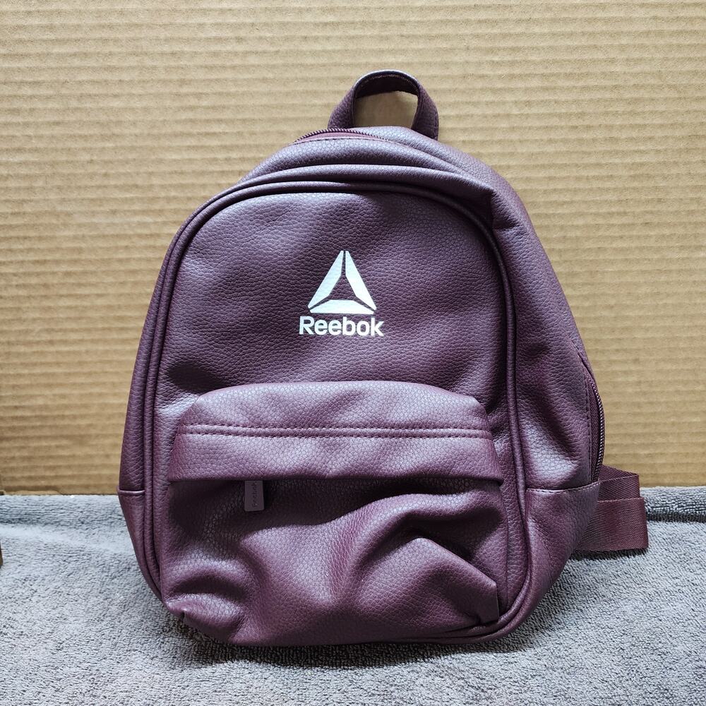 NWOT Mini Reebok burgundy backpack b52